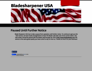 bladesharpenerusa.com screenshot