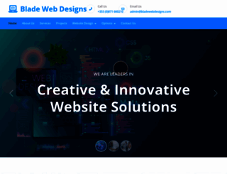bladewebdesigns.com screenshot