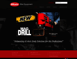 blairequipment.com screenshot