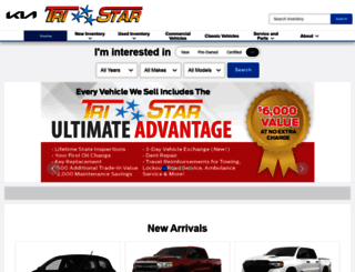 blairsville.tristarmotors.com screenshot