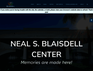 blaisdellcenter.com screenshot