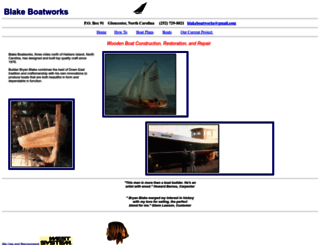 blakeboatworks.com screenshot