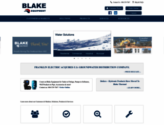 blakeequip.com screenshot