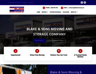 blakemoving.com screenshot