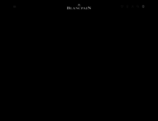 blancpain.ch screenshot