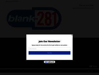 blank281.com screenshot