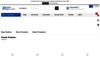 blanketbadges.com screenshot