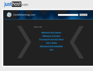 blankfictionmag.com screenshot