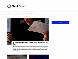 blankpaper.es screenshot