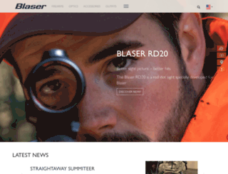 blaser-usa.com screenshot