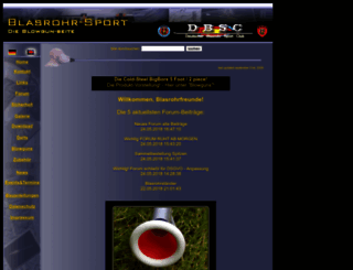 blasrohr-sport.de screenshot