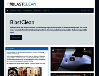 blastclean.info screenshot