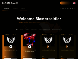 blasterjaxx.com screenshot