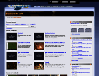 blasteroids.com screenshot