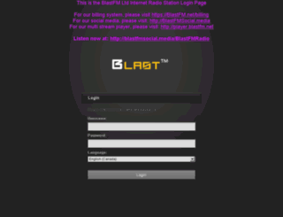 blastfm.blastfm.net screenshot