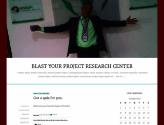 blastyourproject.wordpress.com screenshot