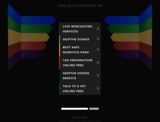 blau-gold-viernheim.de screenshot