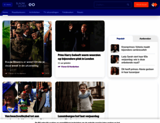 blauwbloed.eo.nl screenshot