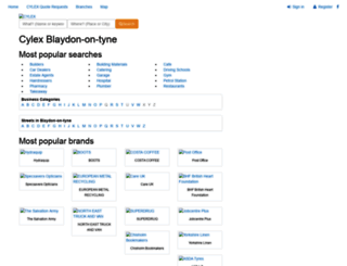 blaydon-on-tyne.cylex-uk.co.uk screenshot