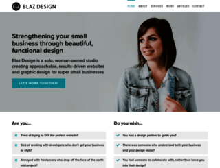 blazdesign.com screenshot
