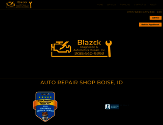 blazekautomotive.com screenshot