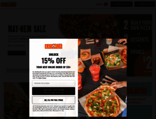 blazepizza.com screenshot