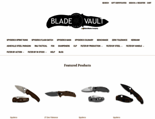 blazinblades.com screenshot