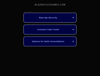 blazincoldgames.com screenshot