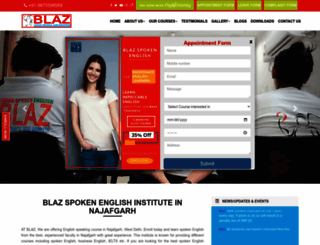 blazspokenenglish.com screenshot