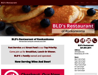 bldsrestaurant.net screenshot
