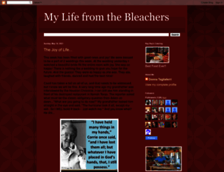 bleachervision.blogspot.com screenshot