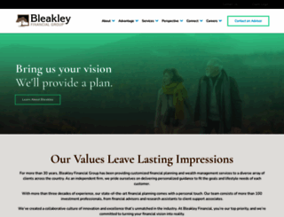 bleakley.com screenshot
