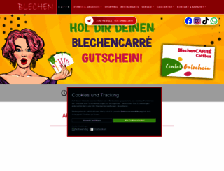 blechen-carre.de screenshot