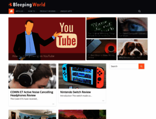 bleepingworld.com screenshot