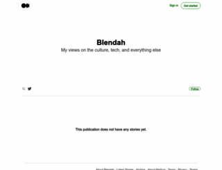 blendah.com screenshot