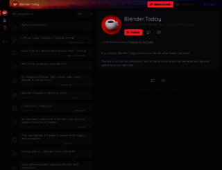 blender.today screenshot