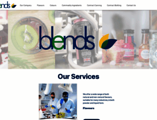 blendsltd.co.uk screenshot