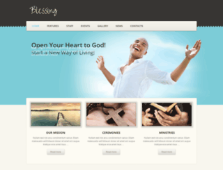 blessing.webtemplatemasters.com screenshot