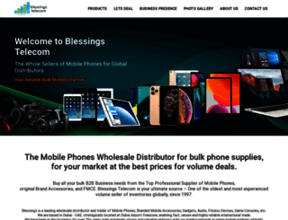 blessingstelecom.com screenshot