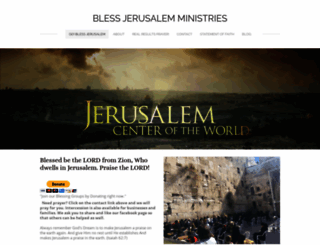 blessjerusalem.com screenshot