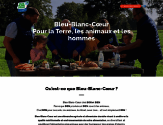 bleu-blanc-coeur.com screenshot