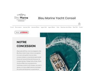 bleumarine-fr.com screenshot