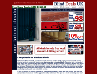 blind-deals.co.uk screenshot