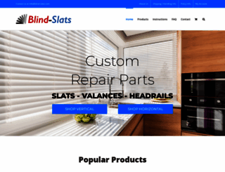 blind-slats.com screenshot