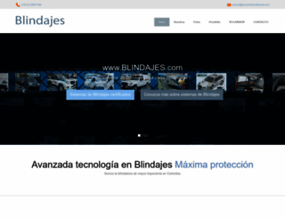 blindajes.com screenshot