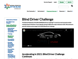 blinddriverchallenge.org screenshot