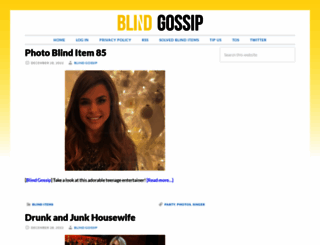 blindgossip.com screenshot