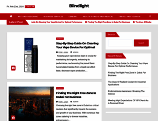 blindlight.org screenshot
