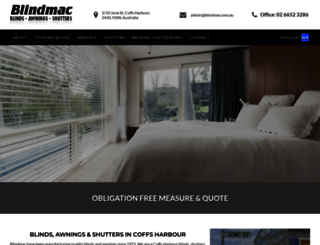 blindmac.com.au screenshot