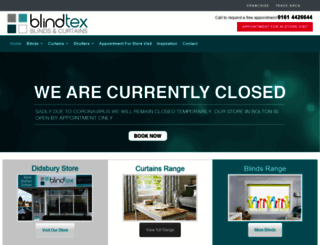blindtex.co.uk screenshot